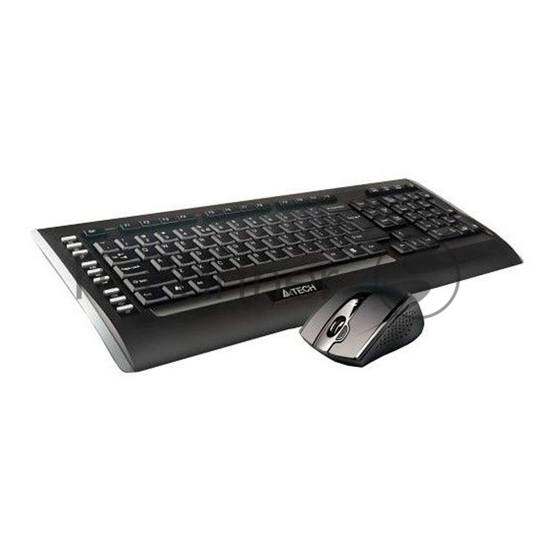 Комплект клавиатура+мышь A4TECH 9300F беспроводной, USB, 2000 DPI, чёрный