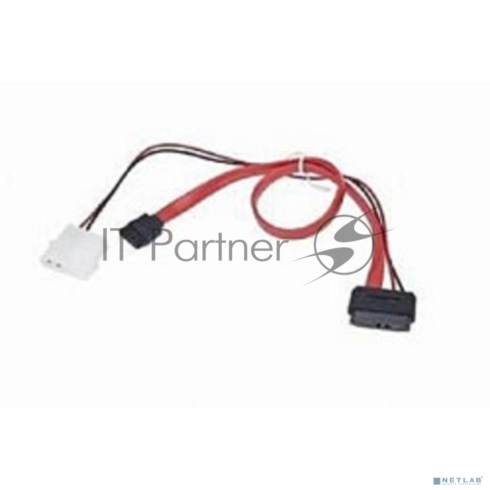 Кабель Gembird/Cablexpert Combo miniSATA, molex+SATA/miniSATA, 6pin+7pin, (длина инт-35 см, пит-30 см)