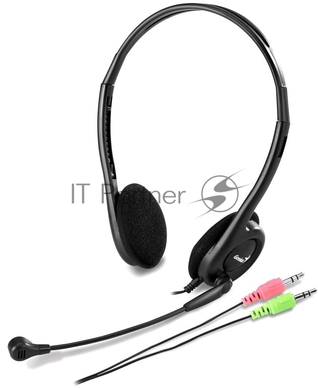 Гарнитура Genius HS-200C черный, проводная