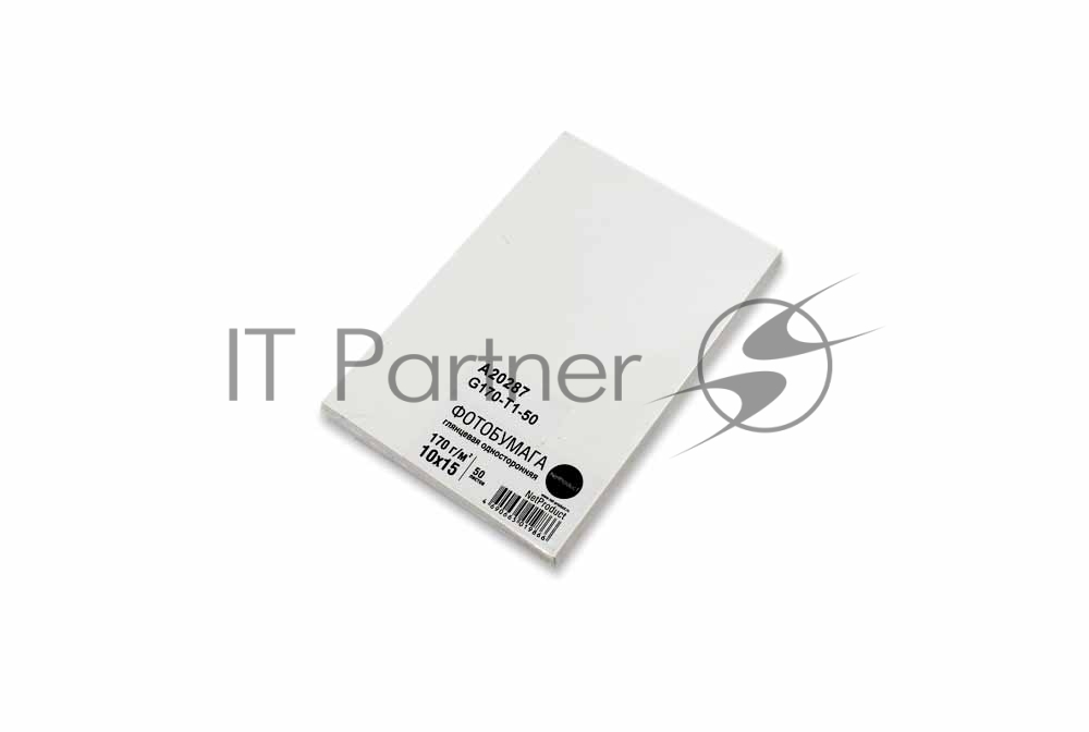 Фотобумага глянцевая односторонняя (NetProduct) 10x15 170 г/м 50л.