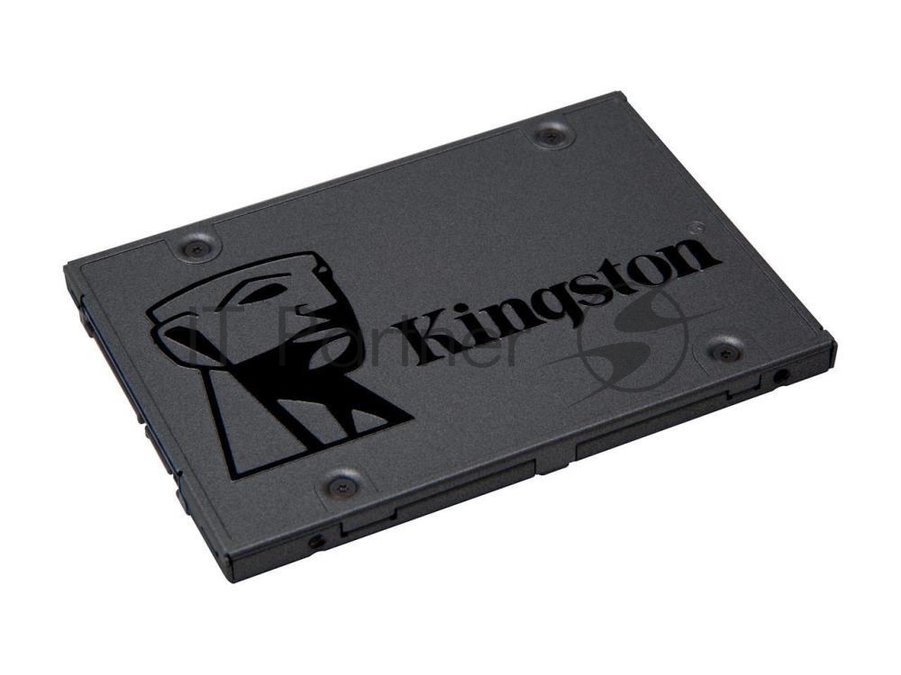 Накопитель SSD Kingston A400, 480Gb, SATA III, 2.5", R/W 500/450