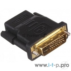 Переходник DVI-D (M) в HDMI (F) ExeGate, v 1.4b, позолоченные контакты, экранирование