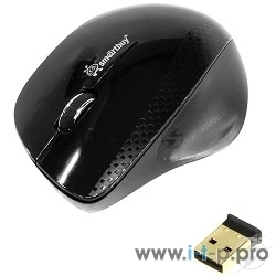 Мышь беспроводная Smartbuy 309AG черная SBM-309AG-K