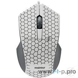 Мышь проводная Smartbuy ONE 334 белая SBM-334-W
