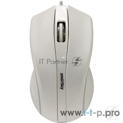 Мышь проводная Smartbuy ONE 338 белая SBM-338-W
