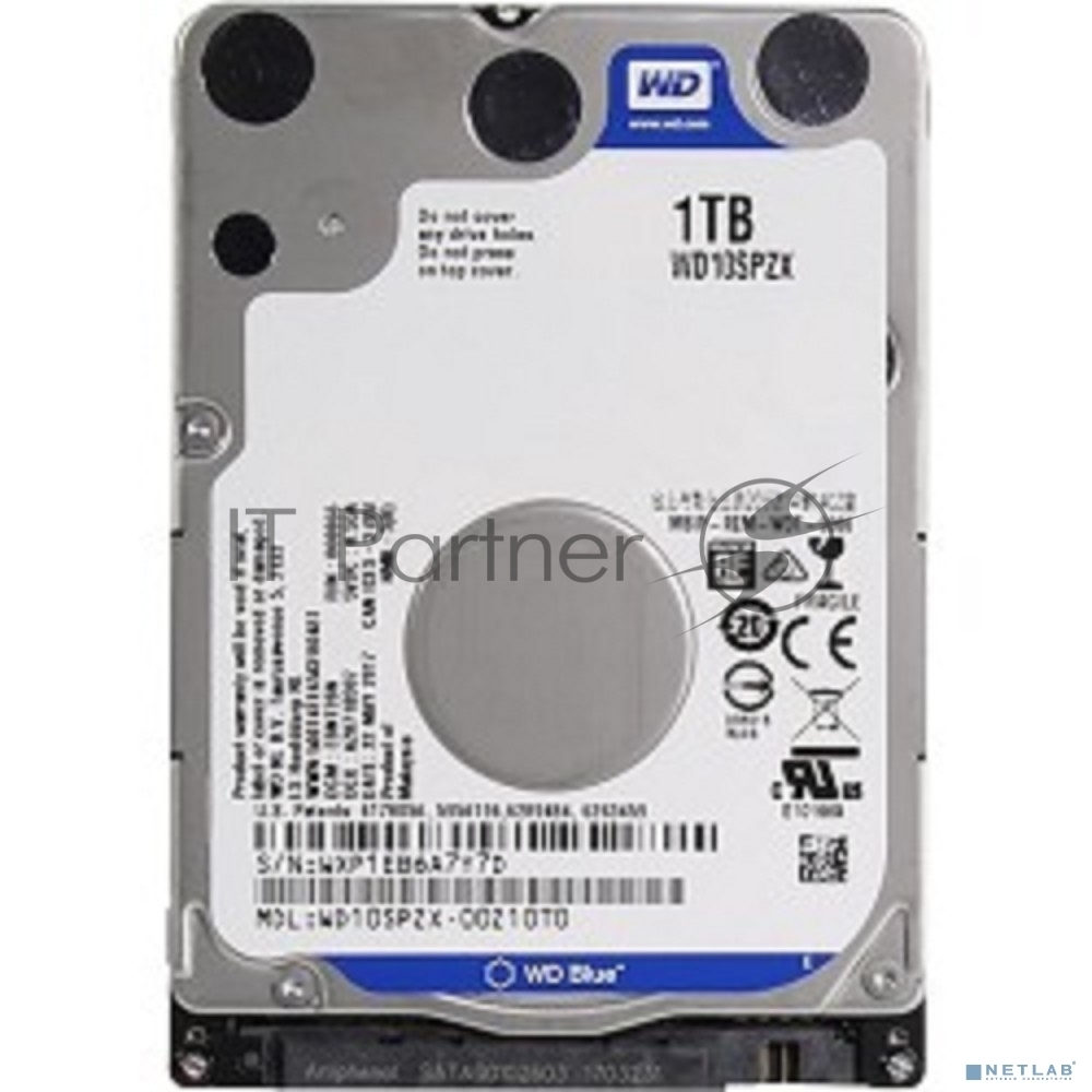 Жесткий диск Western Digital Blue WD10SPZX 1ТБ 2,5" 5400RPM 128MB (SATA III) Mobile