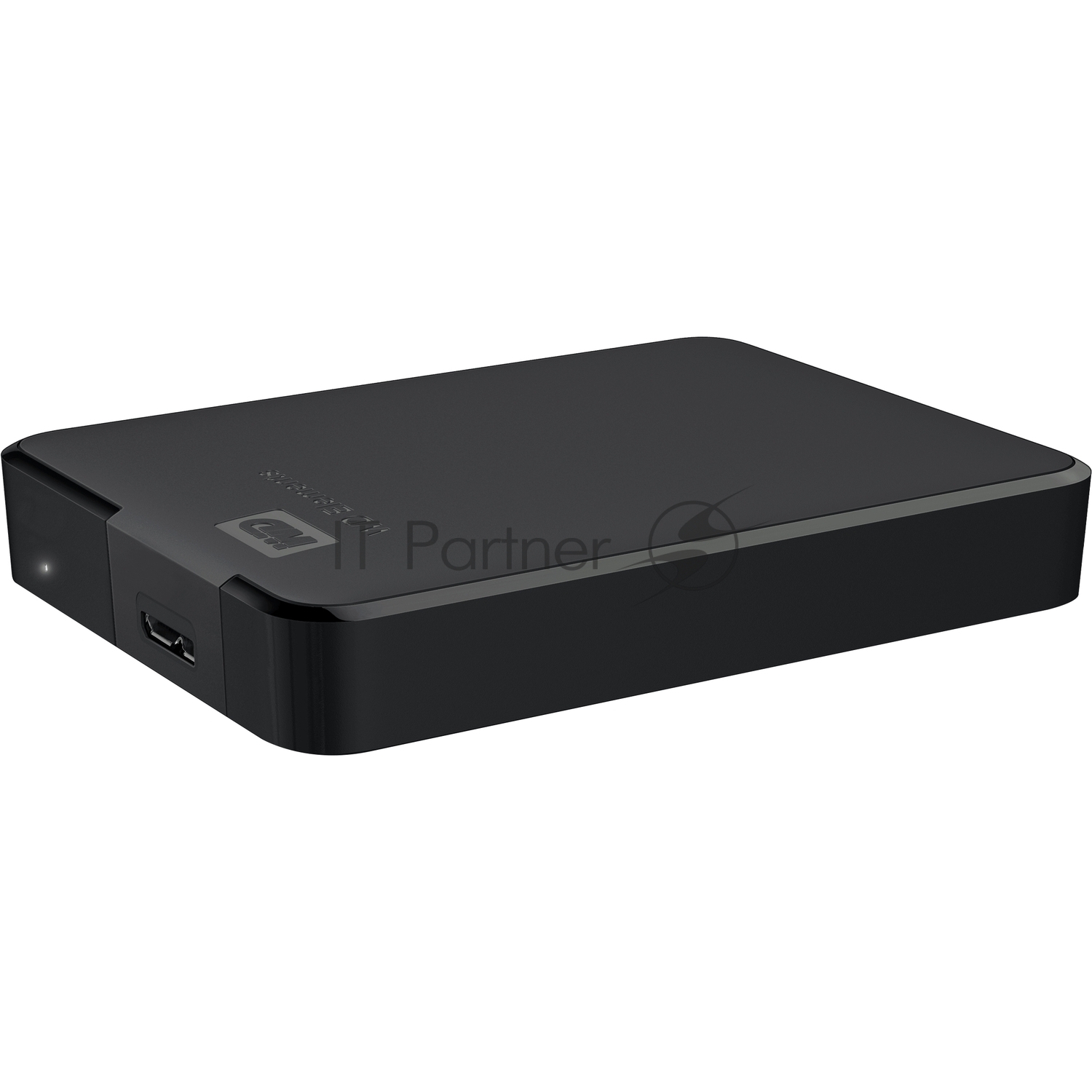 Внешний HDD 2.5" Western Digital Elements Portable, 4TB, USB 3.2 Gen 1 Type-A, 5400 rpm, черный