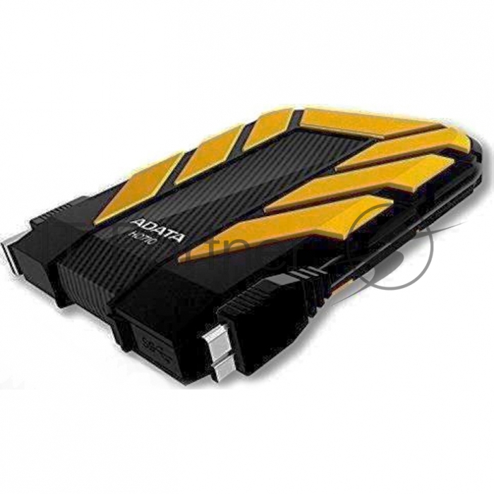 Внешний HDD 2.5" ADATA HD710P, 1TB, USB 3.2 Gen 1 Type-A, 5400 rpm, желтый