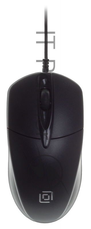 Мышь проводная Oklick 275M черный, 1000 dpi, USB, кнопки - 3