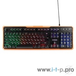 Клавиатура Гарнизон GK-320G проводная, USB Type-A, чёрный