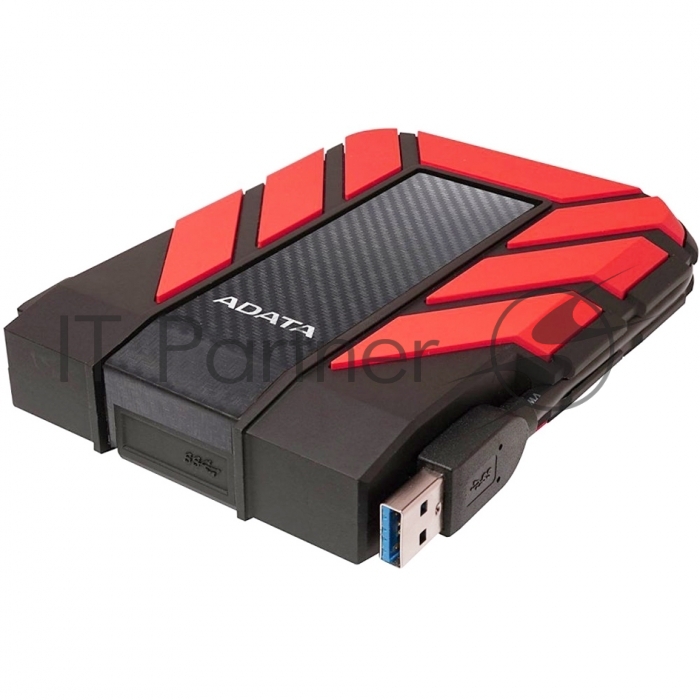 Внешний HDD 2.5" ADATA HD710P, 2TB, USB 3.2 Gen 1 Type-A, 5400 rpm, черный/красный