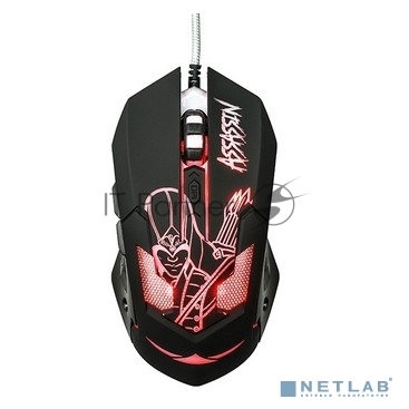 Мышь проводная Qumo Dragon War Assassin M33 черный, 3200 dpi, USB, кнопки - 6