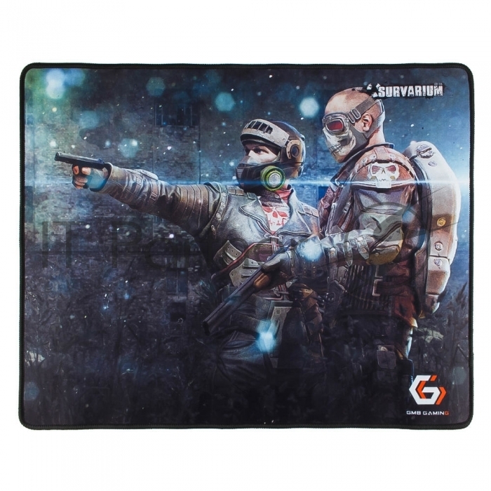 Коврик для мыши Gembird MP-GAME25, рисунок- "Survarium", размеры 437x350x3мм, ткань/резина, оверлок