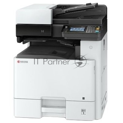МФУ лазерное Kyocera Ecosys M8130cidn (1102P33NL0), А3, цветной, печ. до 30 стр/мин. (А4) до 15 стр/мин. (А3), скан. до50 стр/мин., 1200 x 1200 dpi (печать) 600x600dpi (скан.), USB, RJ-45, NFC, Air Print, Mopria