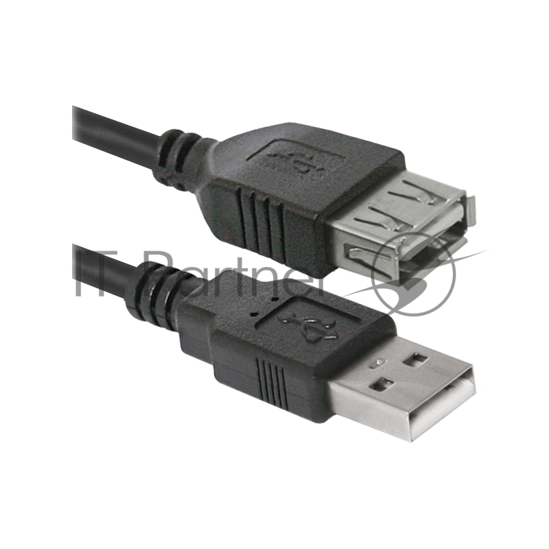 Кабель USB Defender USB02-17 USB2.0 AM-AF, 5.0м