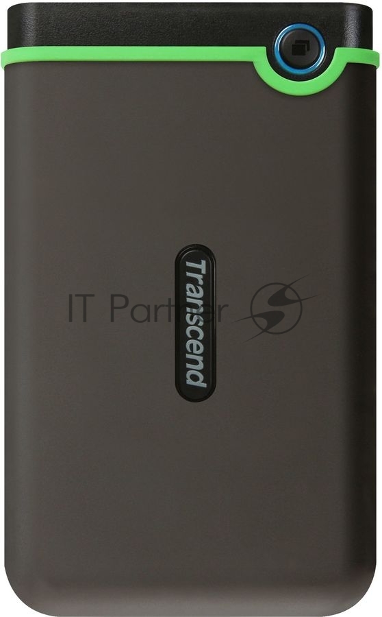Внешний HDD 2.5" Transcend StoreJet 25M3, 1TB, USB 3.2 Gen 1 Type-A, 5400 rpm, серый