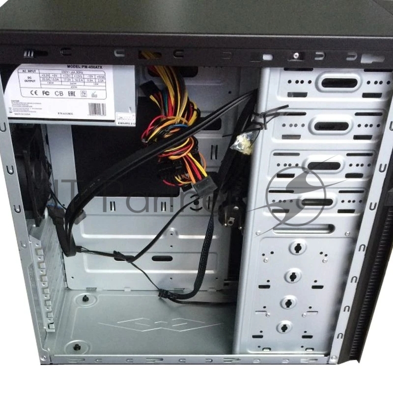 Компьютерный корпус Midi Tower Powerman/InWin BA833BK PM-600ATX-F U3.0*2+A(HD) Mid-ATX 6125674