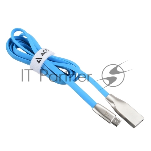 Кабель USB ACD-Infinity MicroUSB - USB-A TPE, 1.2м, синий