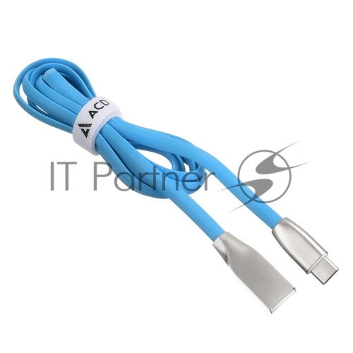 Кабель USB ACD-Infinity Type-C ~ USB-A TPE, 1.2м, синий