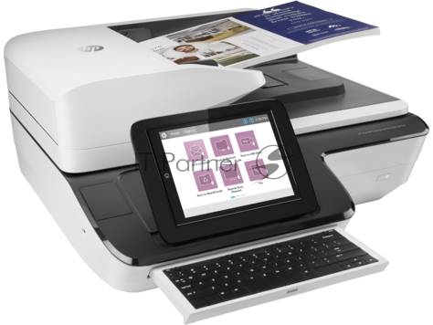 Сканер HP Scanjet Enterprise Flow N9120 fn2 Flatbed Scanner (A3,600x600 dpi,24 bit, USB,ADF 200 sheets, 120ppm A4, Duplex, 1y warr, replace L2683B)
