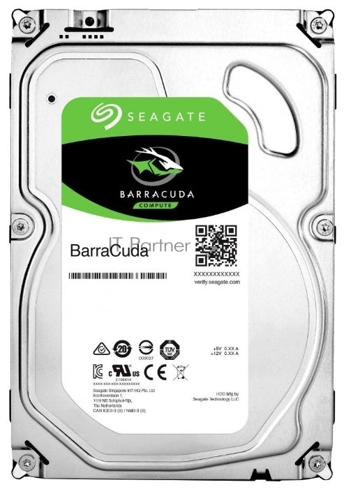 Жесткий диск Seagate Barracuda 2Tb 7200RPMSATA6Gb/S 256MB ST2000DM008 3.5"