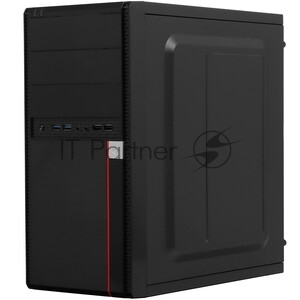 Компьютерный корпус Minitower ExeGate MA-371X Black, mATX (UN400, 120мм) 2хUSB+2хUSB 3.0, Audio