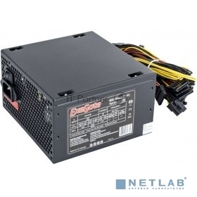 Блок питания ExeGate 600NPXE (EX221639RUS-S), 600Вт, 120мм, черный