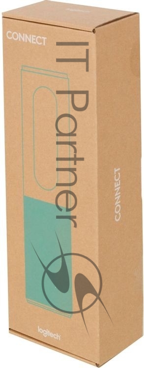 Веб-камера Logitech ConferenceCam Connect 1920x1080, 30 кадр/с, USB, микрофон (2 шт, шумоподавление), автофокус, автоосвещение, серебристый