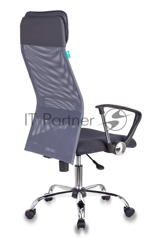 Кресло Бюрократ KB-6N/SL/DG/TW-12 TW-04 TW-12 серый, сетка