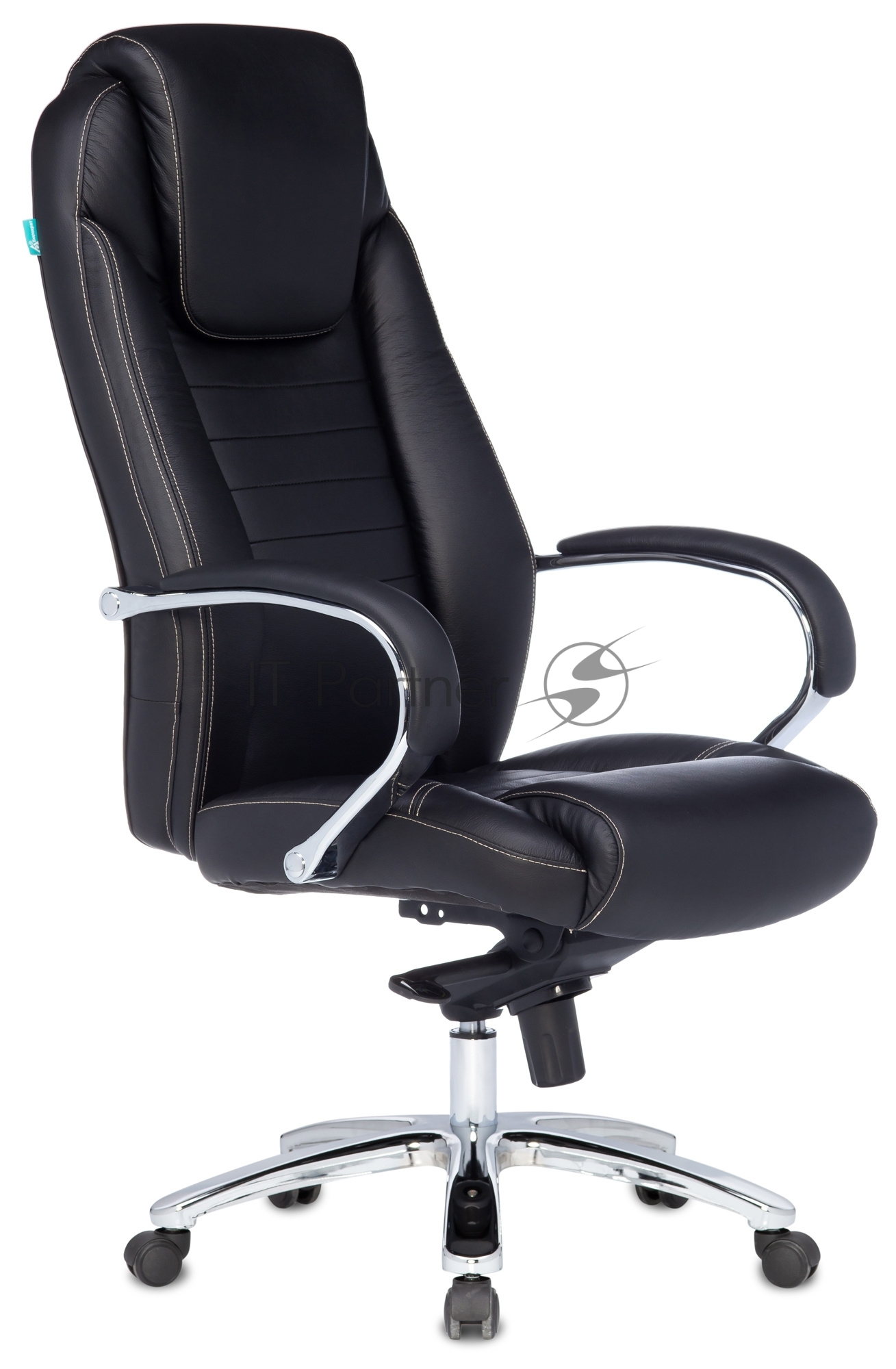 Кресло Бюрократ T-9923SL/BLACK черный, кожа