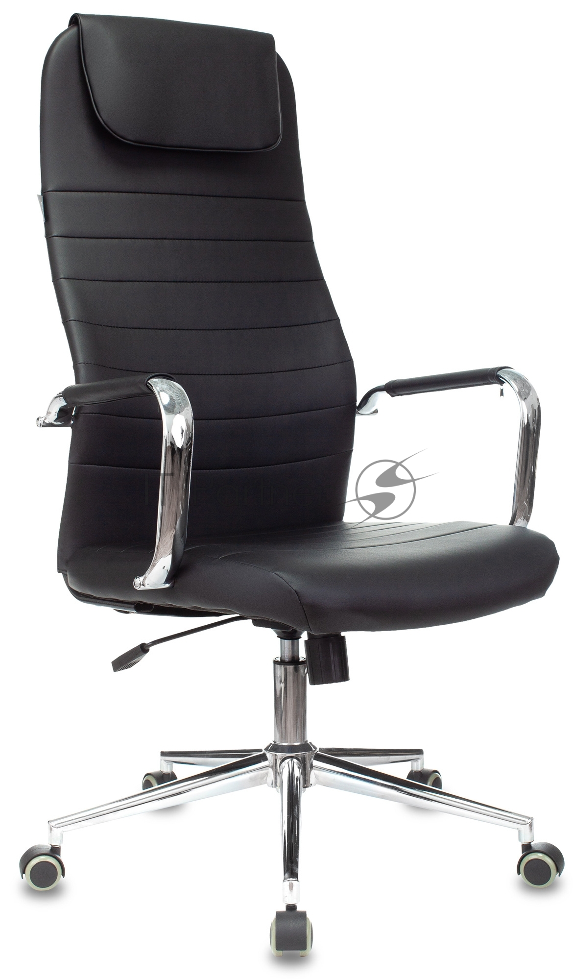 Кресло Бюрократ Chair Brt KB-9N/ECO/BLACK черный, экокожа