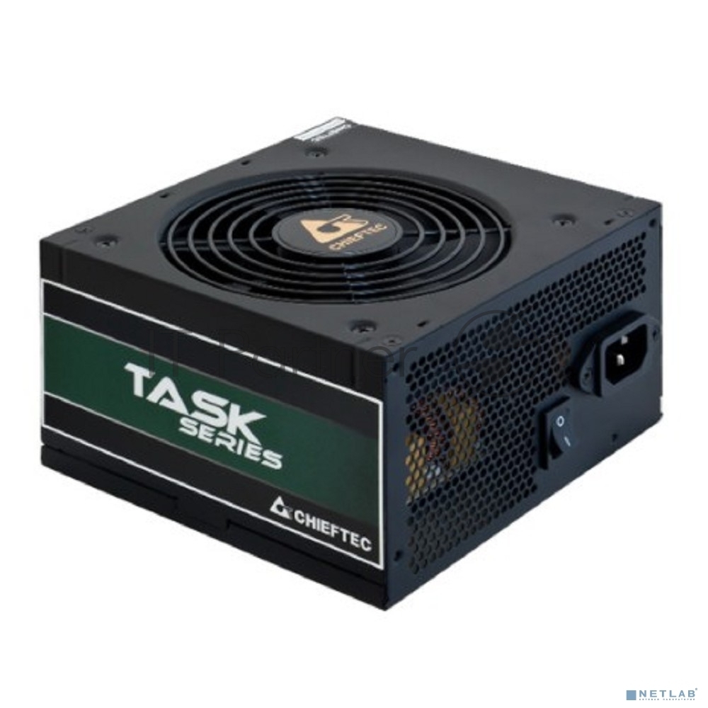 Блок питания Chieftec Task TPS-600S, 600Вт, 80 PLUS Bronze, 120мм, черный