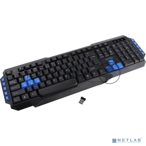 Клавиатура беспроводная мультимедийная Smartbuy 231 черная SBK-231AG-K