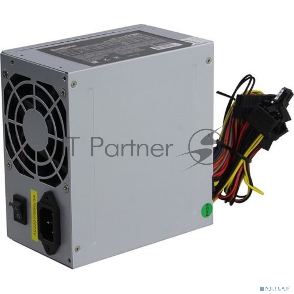 Блок питания ExeGate CP550 (EX282067RUS), 550Вт, 80мм, серебряный