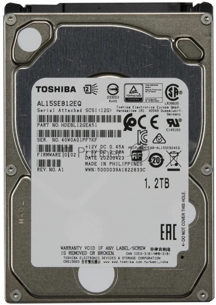 Жесткий диск Toshiba HDD SAS 1.2Tb 2.5" 10K 128Mb